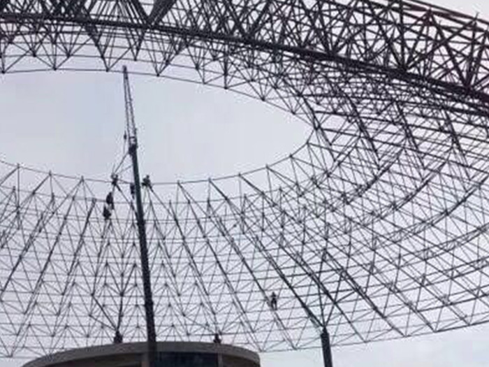 徐汇篮球馆球形网架厂家价格